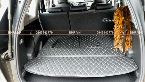 Thảm lót cốp ô tô Honda CRV giá tại xưởng, rẻ nhất Hà Nội, TPHCM